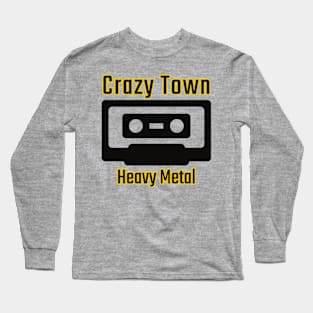 Retro Crazy Town Long Sleeve T-Shirt